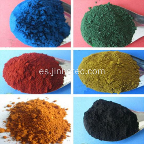 Pigmento azul óxido de hierro ftalocianina